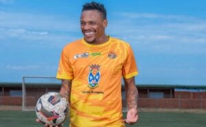 Edward Manqele with a big smile