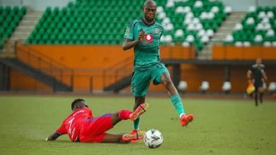 Evidence Makgopa in action for Orlando Pirates