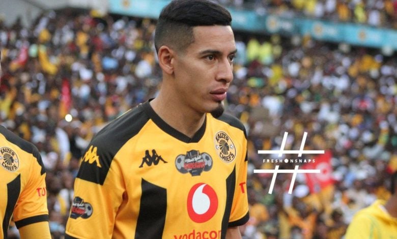 Gaston Sirino of Kaizer Chiefs before a game