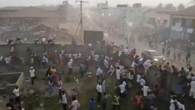 A Guinea stadium stampede has killed 50 fans