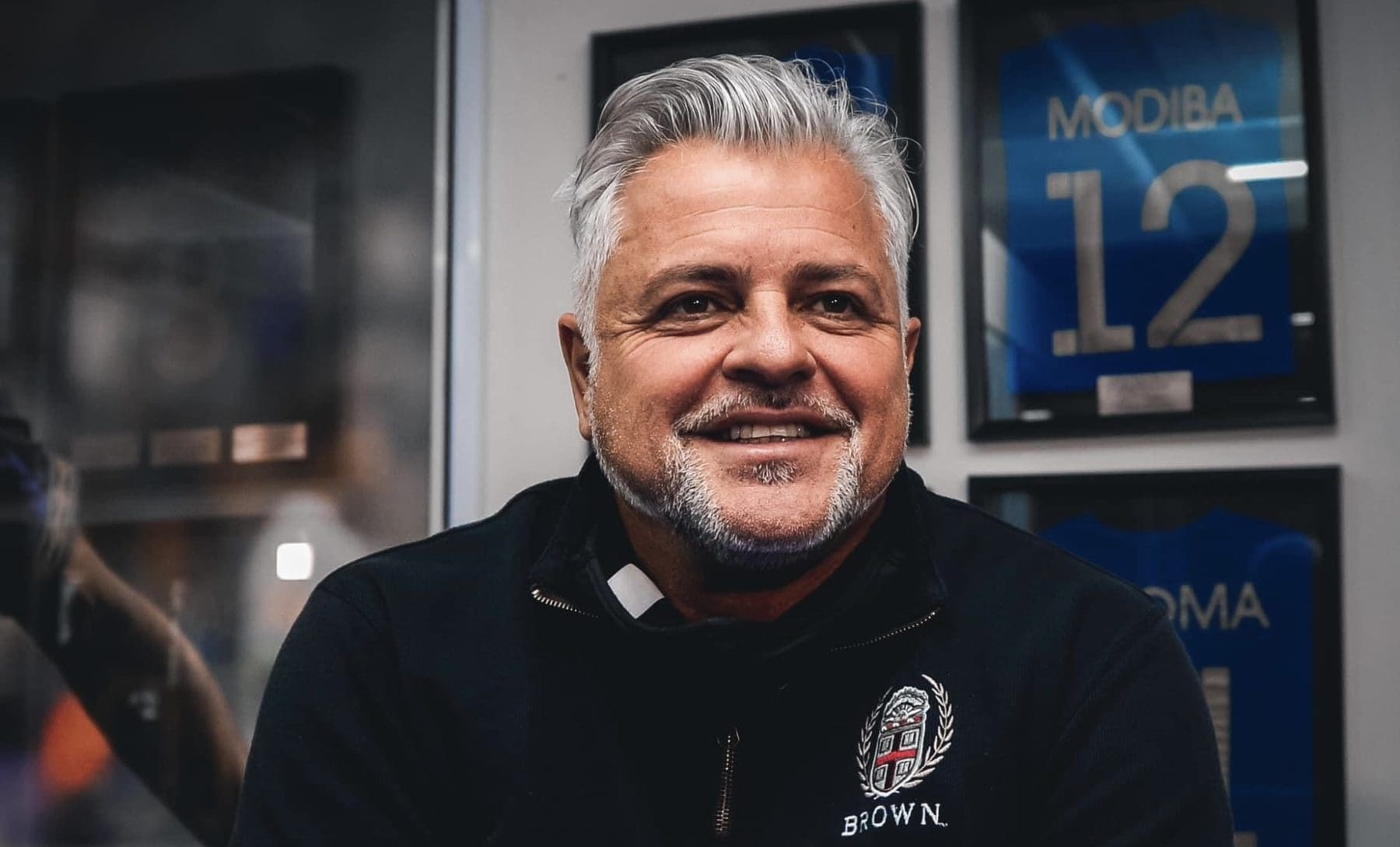 Cape Town City chairman John Comitis in the club’s office