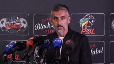 Carling All Stars coach Jose Riveiro in the press conference