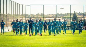 Kaizer Chiefs players at training in Naturena