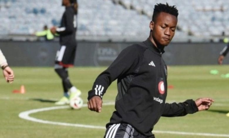 Katlego Otladisa during his time at Orlando Pirates