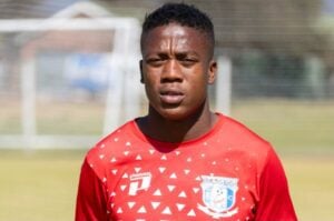 Kgaogelo Sekgota after signing for Magesi FC