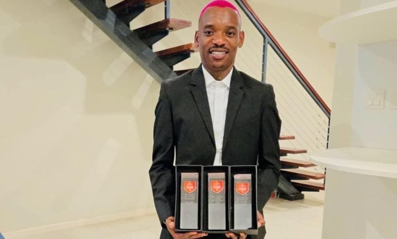 Former Kaizer Chiefs star Khama Billiat after winning two awards