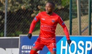Khanyisile Mayo in action for Chippa United