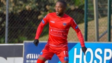 Khanyisile Mayo in action for Chippa United