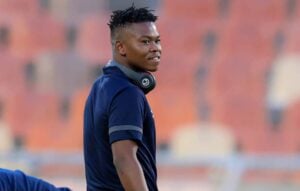 Lefa Aphane in the colours of Cape Town City