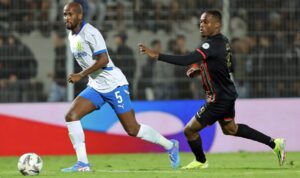 Mamelodi Sundowns played to a 1-1 draw in their CAF Champions League Group B match against AS FAR at Stade El Abdi in EL Jadida, Morocco on Saturday.
