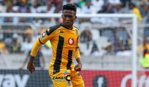 Mduduzi Shabalala in action for Kaizer Chiefs