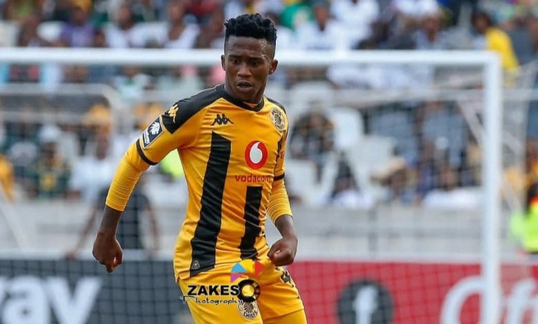 Mduduzi Shabalala in action for Kaizer Chiefs