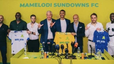 Mamelodi Sundowns chairman Tlhopie Motsepe unveils a new technical team