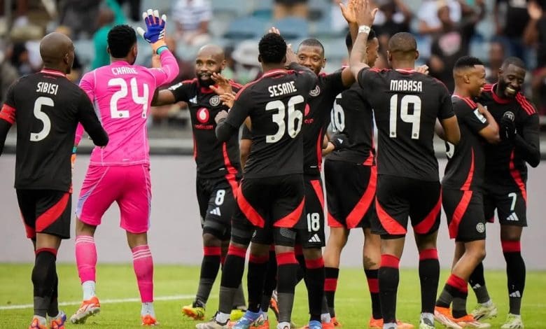 Orlando Pirates in action in the Betway Premiership