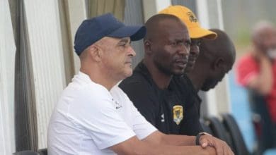 Owen Da Gama on the touch line is on the verge of joining Magesi FC