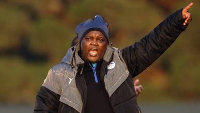 Pitso Mosimane at Esteghlal training