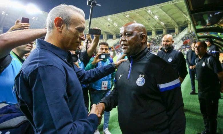 Pitso Mosimane before Esteghlal FC match