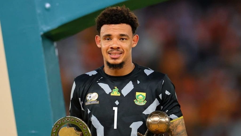 Bafana Bafana star Ronwen Williams shines at CAF Awards 2024 FARPost