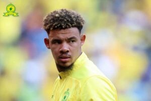 Ronwen Williams during Sundowns warm-up session