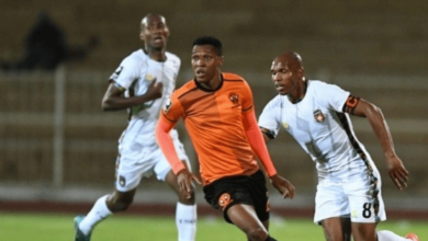 Polokwane City FC midfielder Sammy Seabi