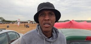 Sammy Seabi facing the camera