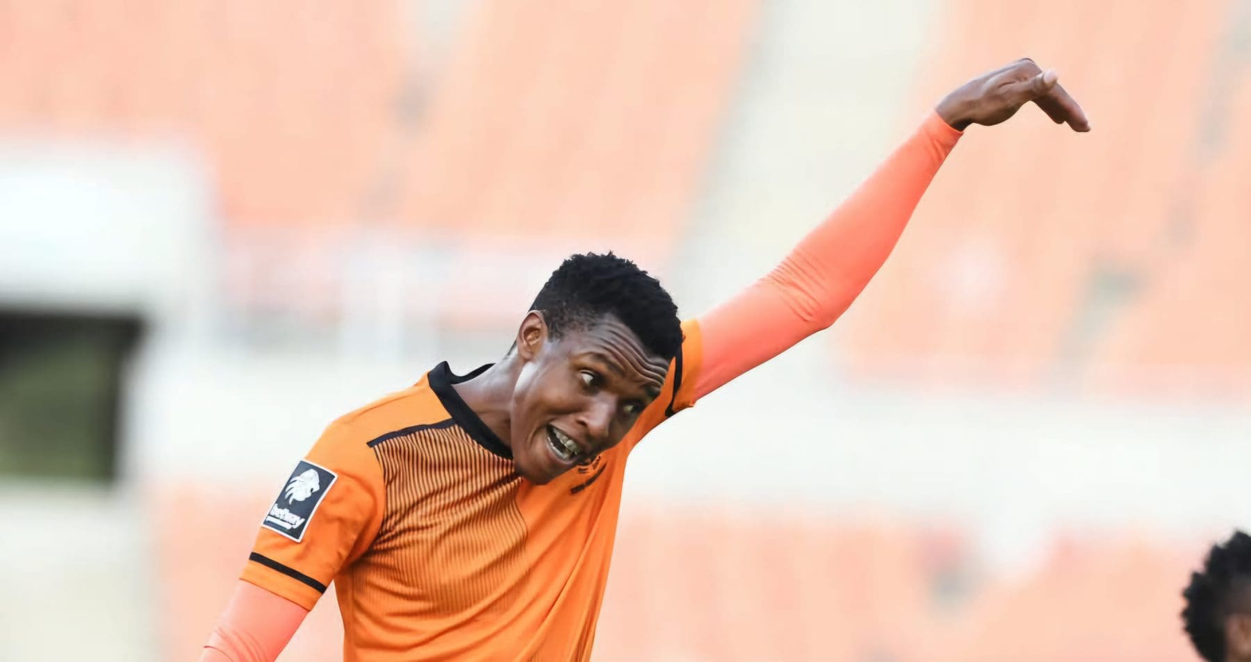 Sammy Seabi in action for Polokwane City FC. 