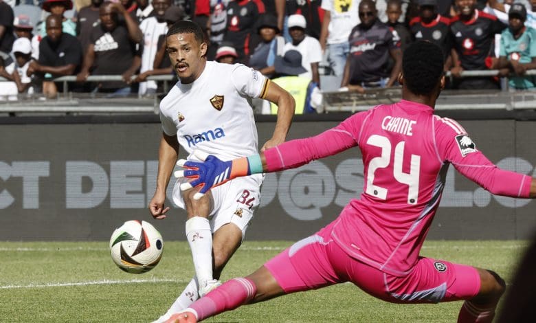 Orlando Pirates in action against Stellenbosch FC