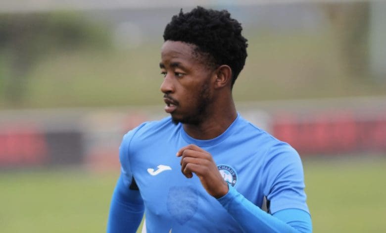 Mamelodi Sundowns loanee Thando Buthelezi during training at Richards Bay FC