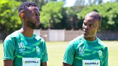 AmaZulu FC co-coaches Vusumuzi Vilakazi and Arthur Zwane