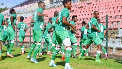 Bloemfontein Celtic in a training match against Orlando Pirates