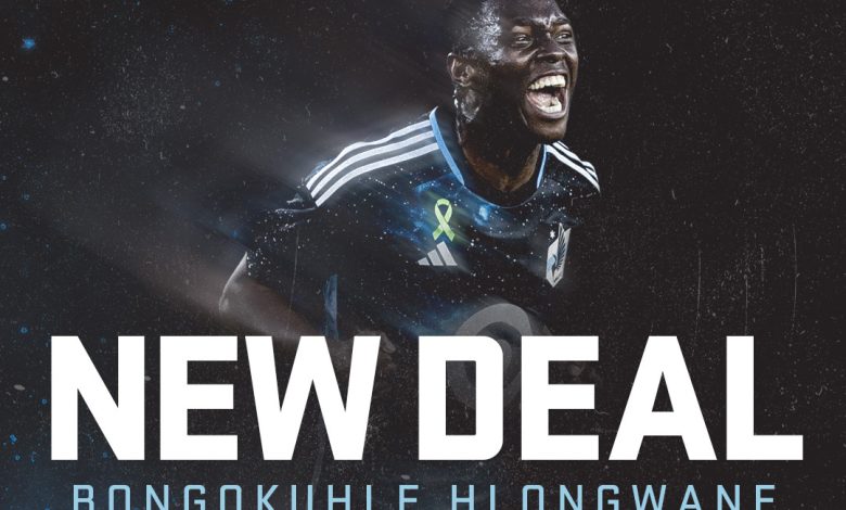 Bongokuhle Hlongwane of Minnesota United