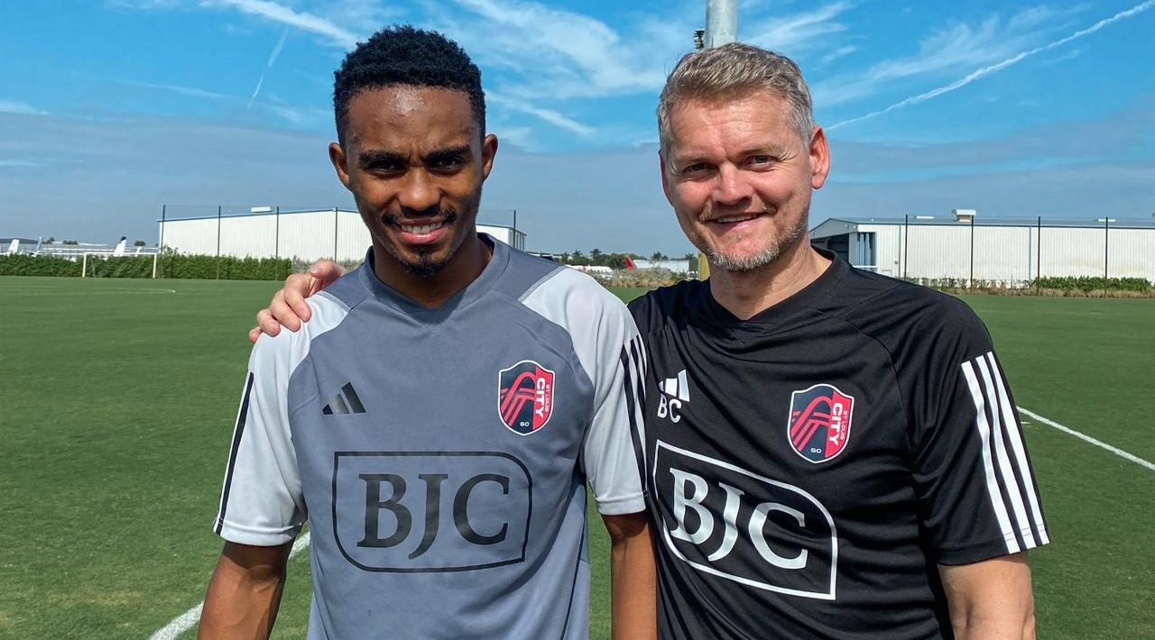 Bradley Carnell and Njabulo Blom worked together at St Louis City SC.