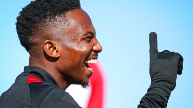 Cassius Mailula of Toronto FC during a training session at Wydad AC