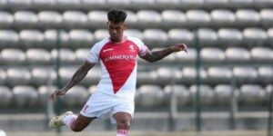 Clayton Daniels in during his stint with Cape Town Spurs FC