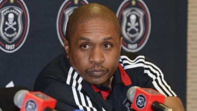 Floyd Mbele during his time at Orlando Pirates