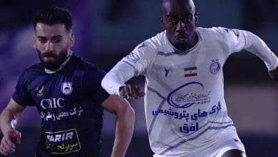 Gael Kakuta in action for Pitso Mosimane's Esteghlal FC