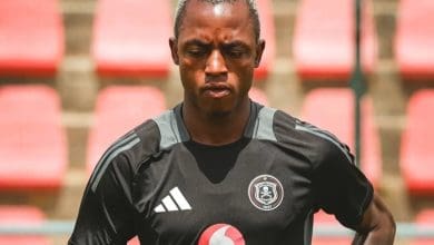 Gilberto during Orlando Pirates training