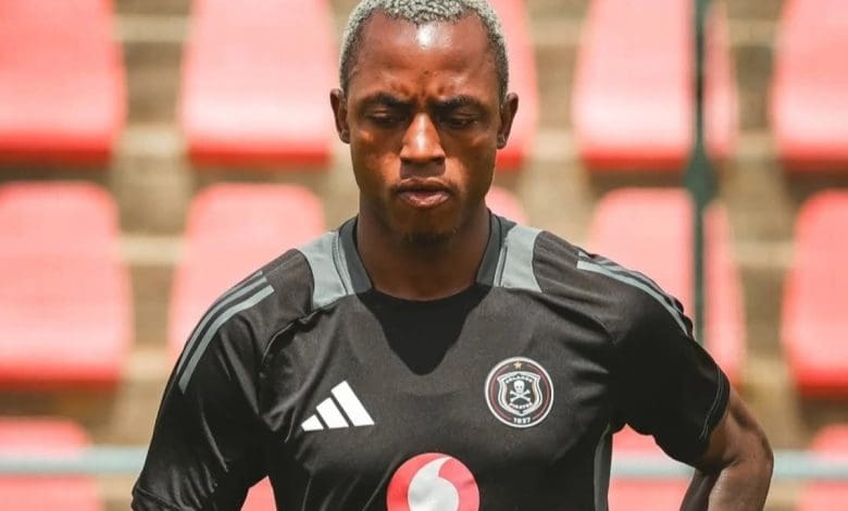 Gilberto during Orlando Pirates training