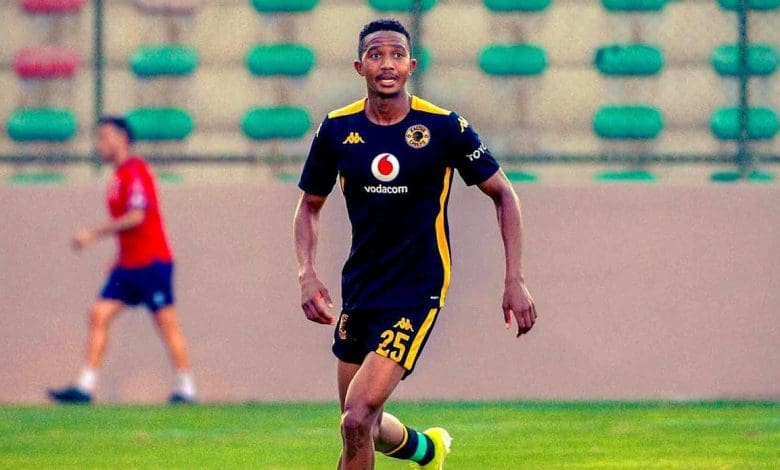 Kaizer Chiefs defender Given Msimango during training