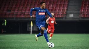 Glody Lilepo Makabi, set to join Kaizer Chiefs in action in France