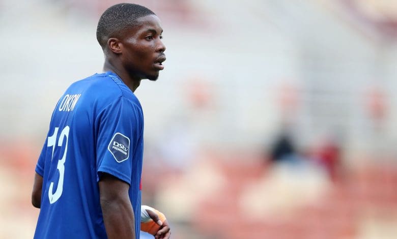 Ime Okon in SuperSport United colours