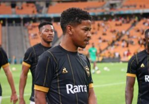 Jayden Adams of Stellenbosch FC