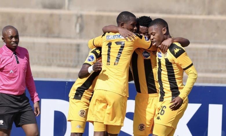 Kaizer Chiefs DDC team celebrating a goal