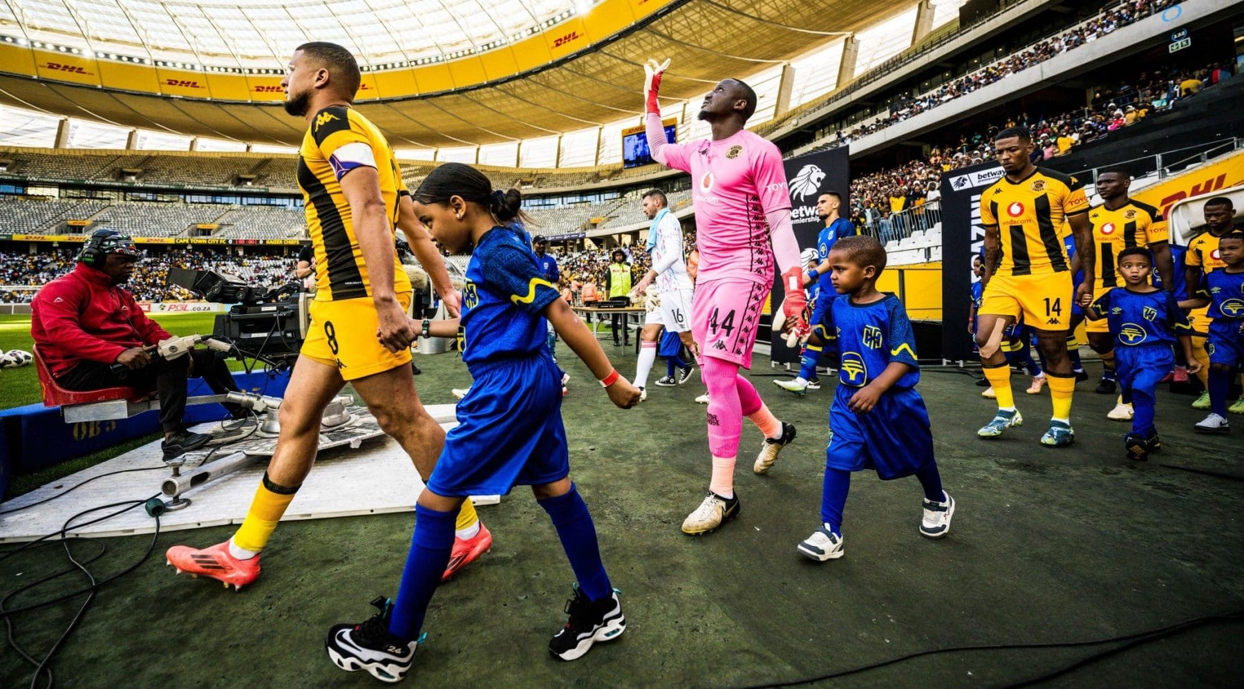 Kaizer Chiefs in action against Cape Town City