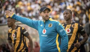 Kaizer Chiefs assistant coach Khalil Ben Youssef giving instructions