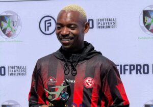 Forward Khama Billiat during his time at Yadah FC