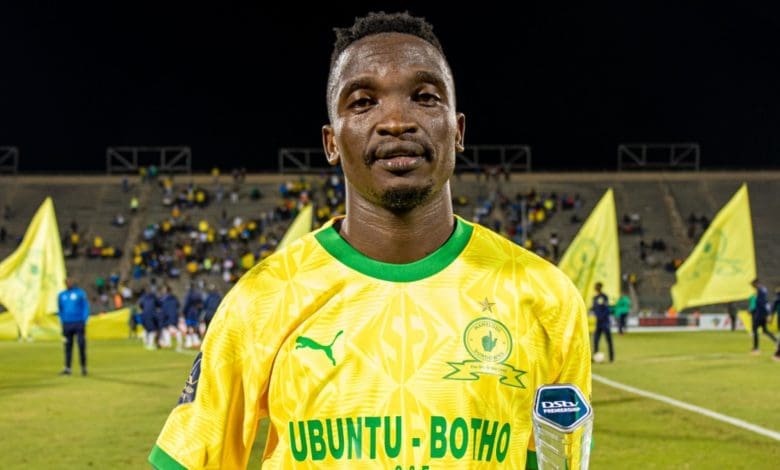 Mamelodi Sundowns winger Lesiba Nku