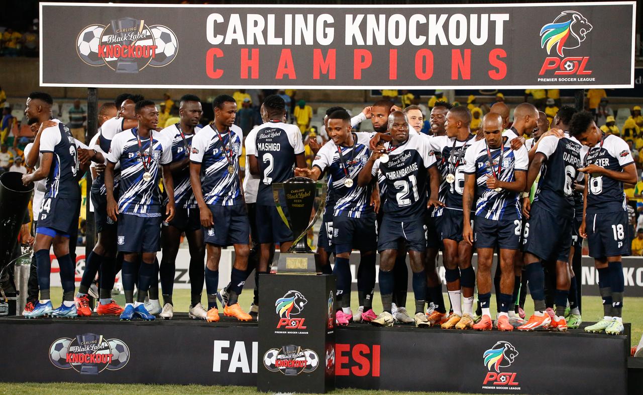 Magesi FC were crowned Carling Knockout Cup champions.