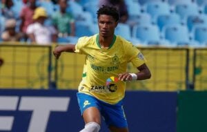 Malibongwe Khoza during Mamelodi Sundowns game