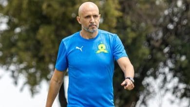 Mamelodi Sundowns coach Miguel Cardoso